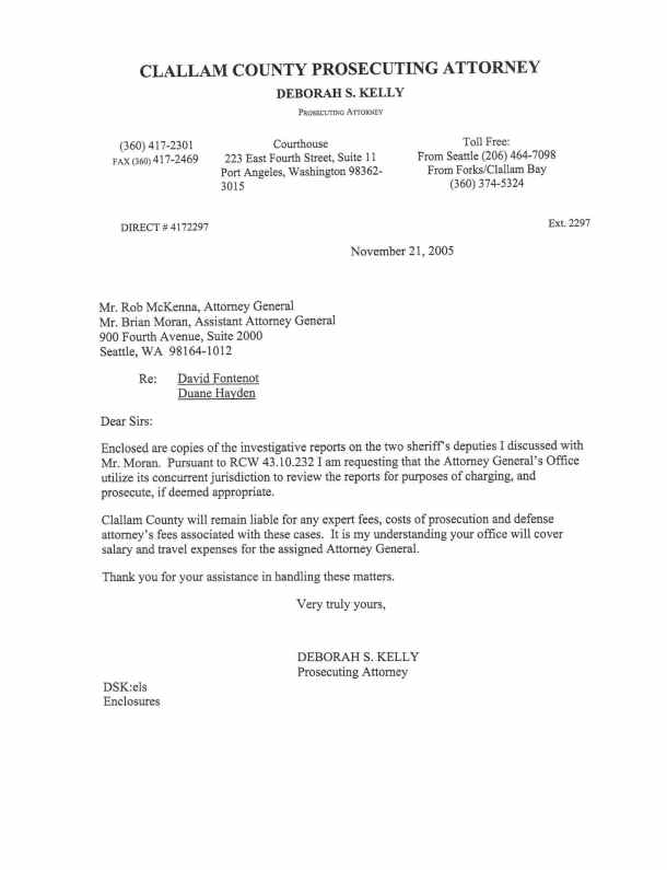 David Fontneot Attorney General Complaint